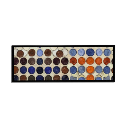 Farbpalette- Modern und abstrakt- Große Leinwand-Wanddekoration-RGB-Lack