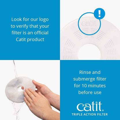Catit Senses 2.0 Cat Water Fountain Filters, Cat Water Fountain, 5 Pack 🍁 All In One Marketplace Canada