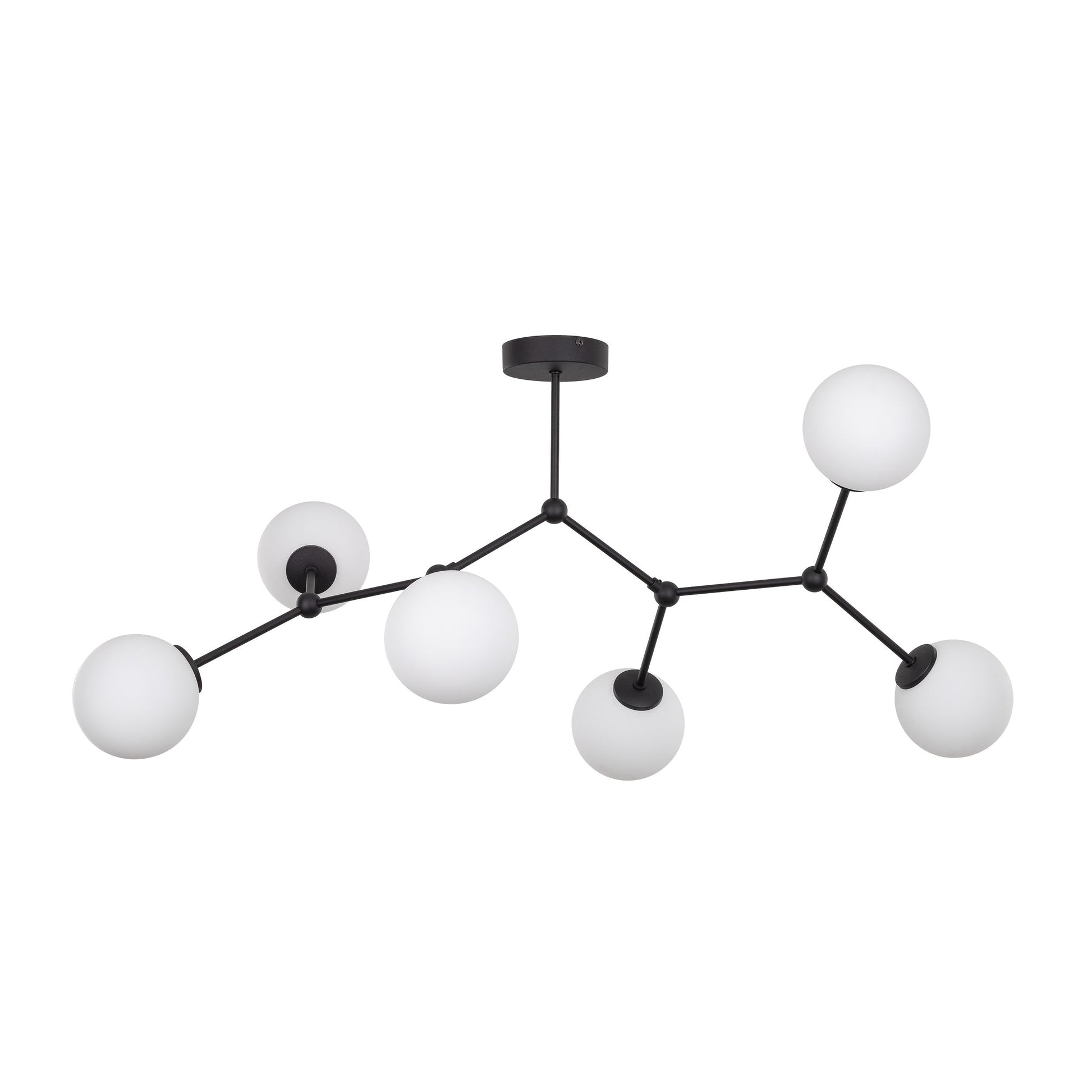FAIRY Black Scandinavian Ceiling Lamp 6 - AURABAGS SHOP
