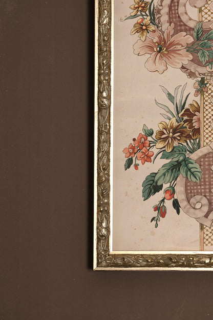 SYMPHONIE BOTANIQUE, SILBERNER VINTAGERAHMEN