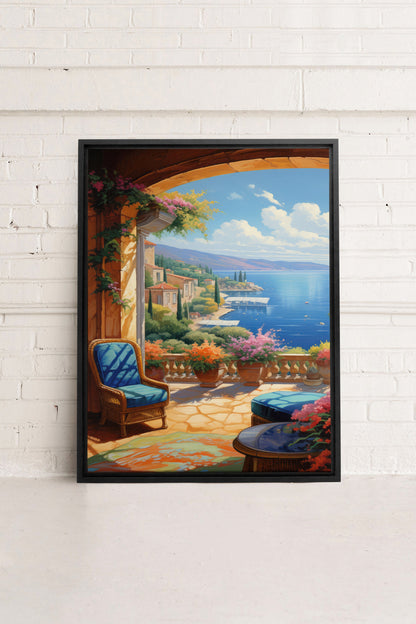 RADIANT FREEDOM, Kunstwerk auf gespannter Leinwand