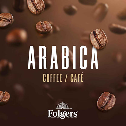 Folgers Vanilla Biscotti Flavoured Light Roast Coffee Pods, Single Serve One Cup Pods made with Arabica Beans for Hot or Iced Drinks, 30 Count (Pack of 1) 🍁 All In One Marketplace Canada
