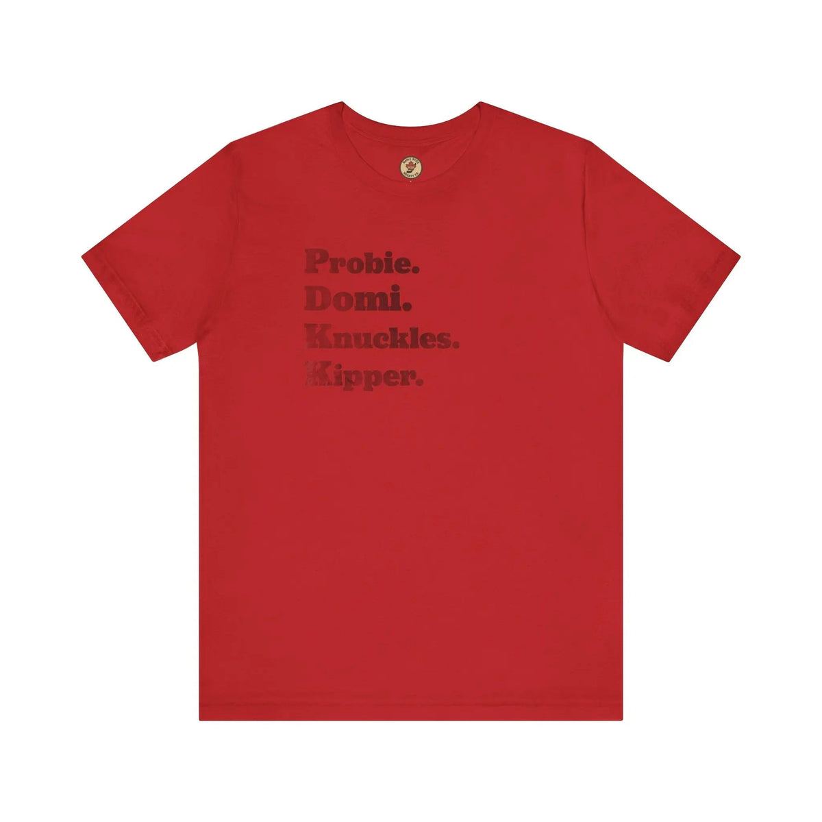 Probie Domi Knuckles Kipper T-Shirt - NHL Hockey Fighters - Maple Stick Hockey Co. - True Fan