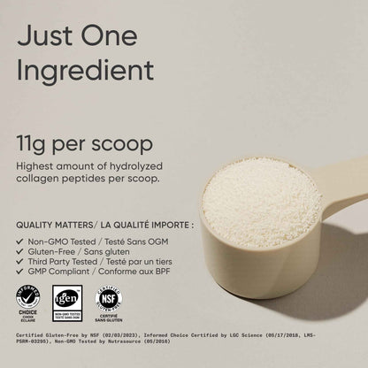 Sports Research® Premium Collagen Peptides Powder (32oz Jar) | Grass-Fed, Certified Paleo Friendly, Non-GMO and Gluten Free - Unflavored and Easy to Mix 🍁 All In One Marketplace Canada