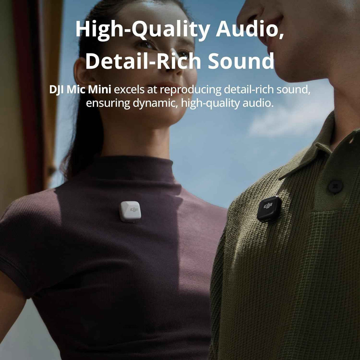 DJI Mic Mini (2 TX + 1 Mobile RX), Wireless Microphone for iPhone/Android, Plug and Play, Compact & Lightweight, Cross-Model Pairing, Premium Audio, Stable Transmission, Noise Cancelling 🍁 All In One Marketplace Canada
