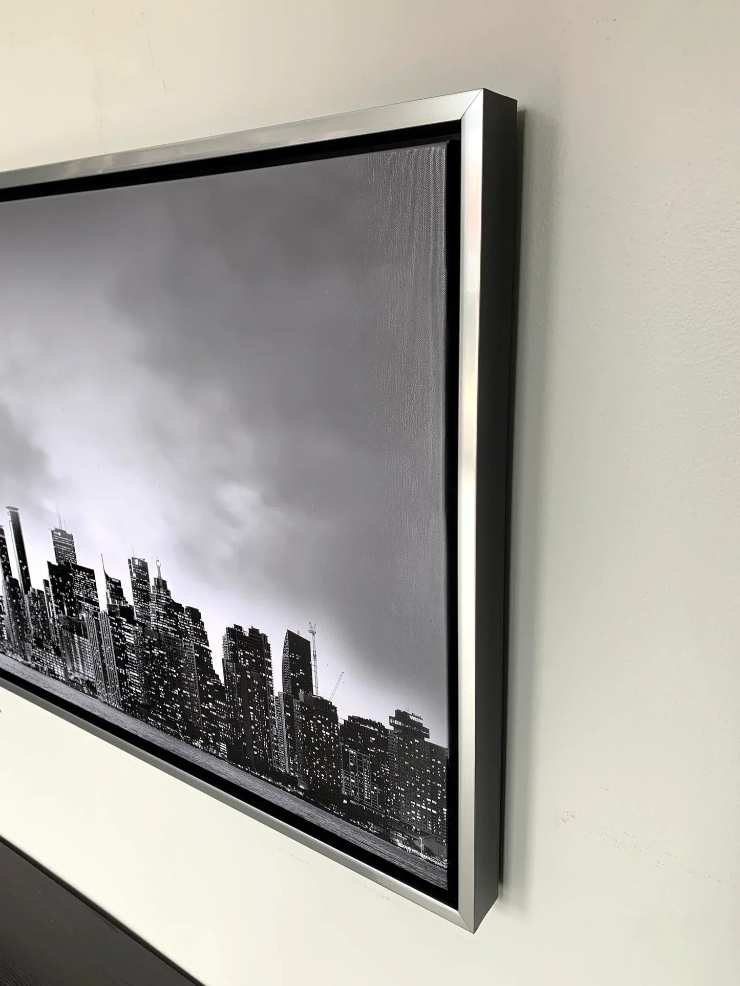 Toronto und CN Tower in Schwarz-Weiß – Stadtpanorama