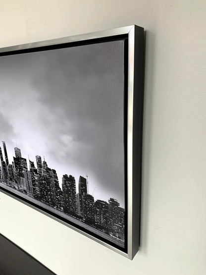 Toronto und CN Tower in Schwarz-Weiß – Stadtpanorama