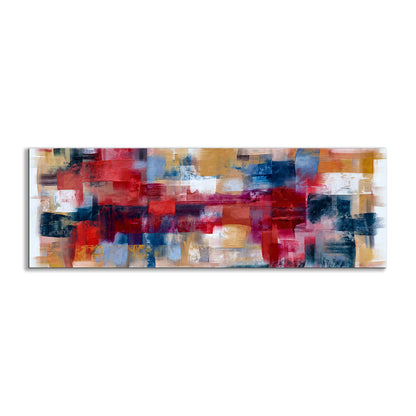 Wandbild Burgoyne Abstrakte Pinselführung – Großformatige Leinwand-Wandkunst – Fine Art – RGB-Lack