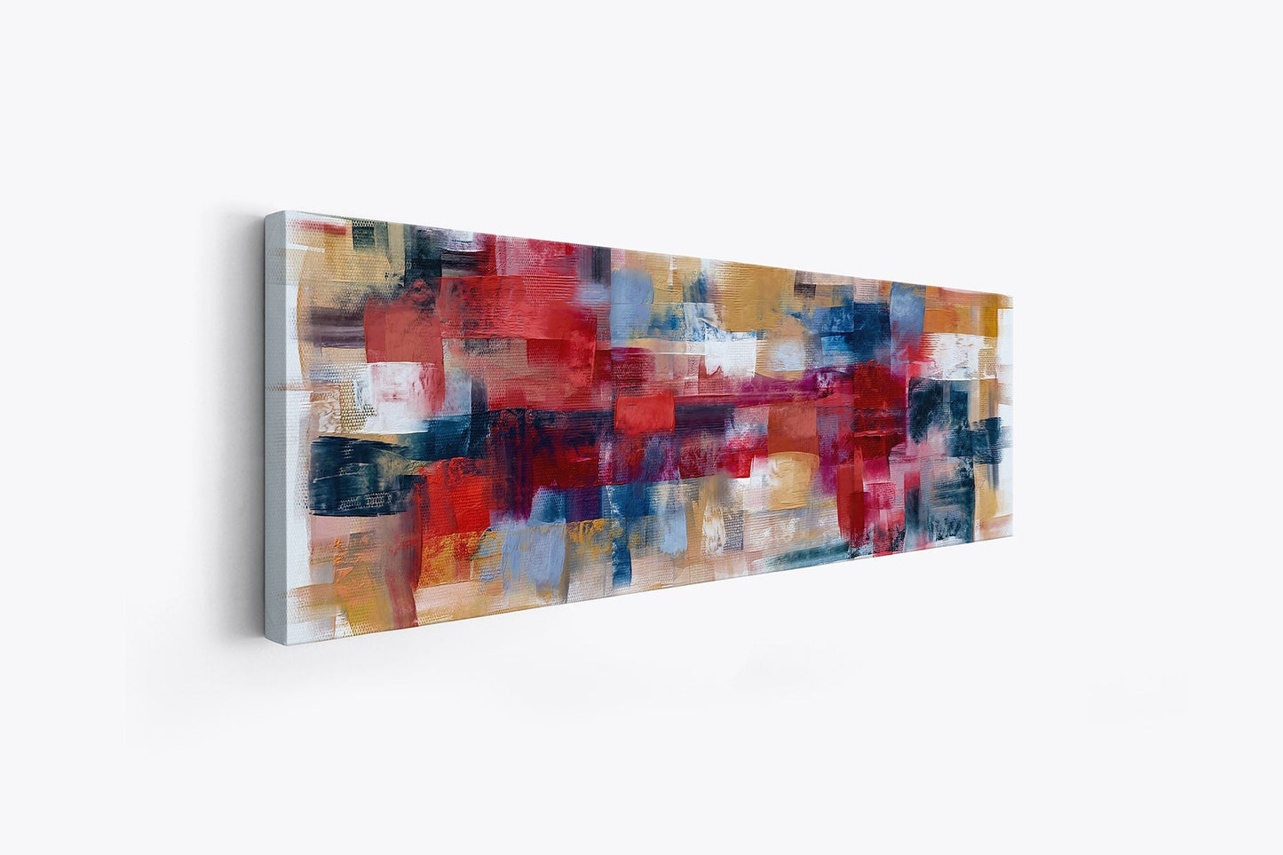 Wandbild Burgoyne Abstrakte Pinselführung – Großformatige Leinwand-Wandkunst – Fine Art – RGB-Lack