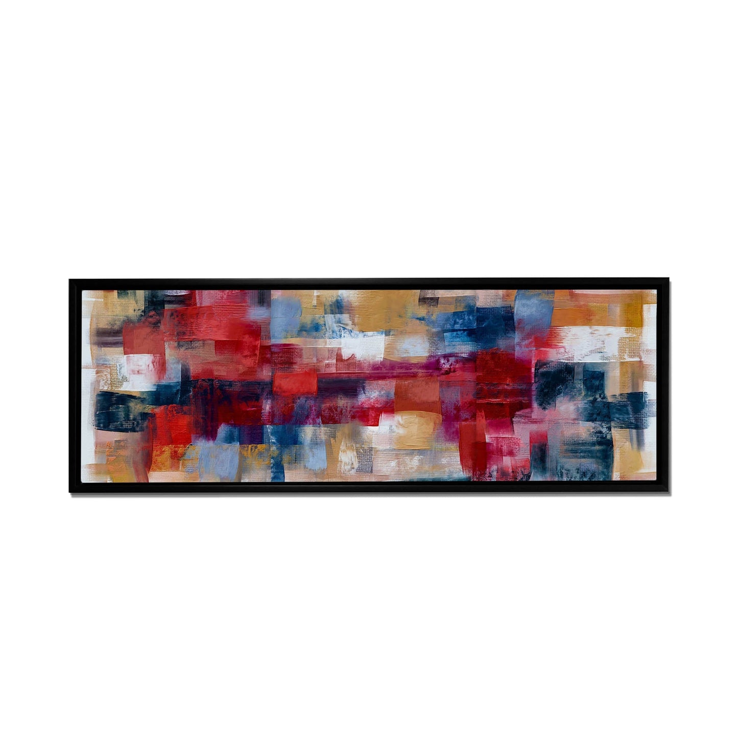 Wandbild Burgoyne Abstrakte Pinselführung – Großformatige Leinwand-Wandkunst – Fine Art – RGB-Lack
