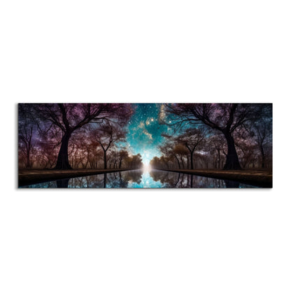 Natur-Wandkunst-Dem Licht entgegen-Großer Leinwanddruck