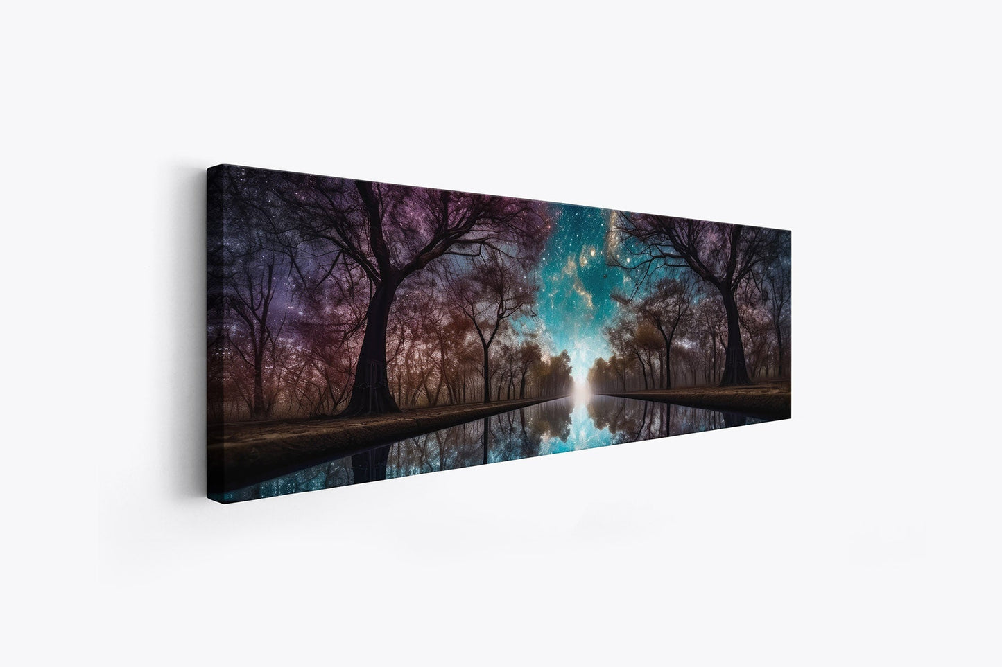 Natur-Wandkunst-Dem Licht entgegen-Großer Leinwanddruck