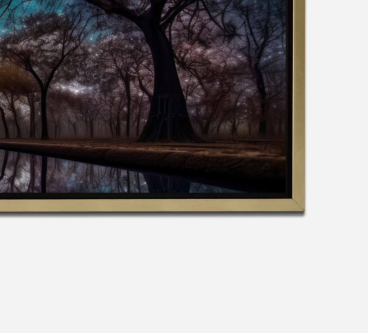 Natur-Wandkunst-Dem Licht entgegen-Großer Leinwanddruck