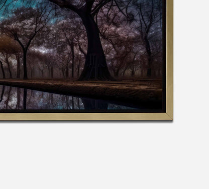 Natur-Wandkunst-Dem Licht entgegen-Großer Leinwanddruck