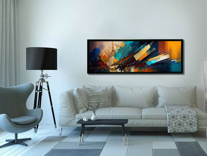 Wandbilder Abstrakt Flügel - Große Leinwand Wandkunst - Fine Art -