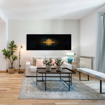 Energie des Universums - Leinwandbild - Wandkunst