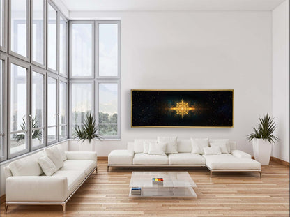 Energie des Universums - Leinwandbild - Wandkunst