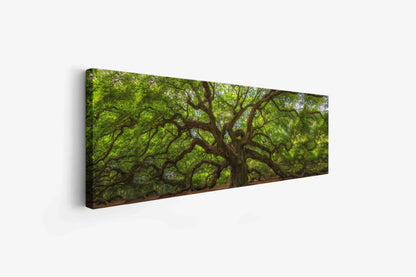 Wandbild Engelbaum 72" x 24" Leinwanddruck