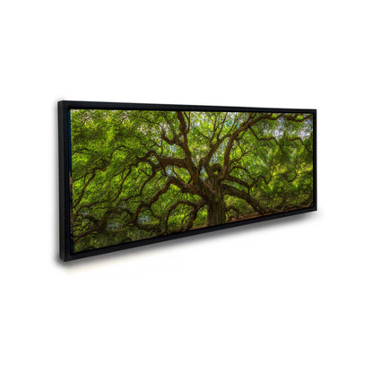 Wandbild Engelbaum 72" x 24" Leinwanddruck