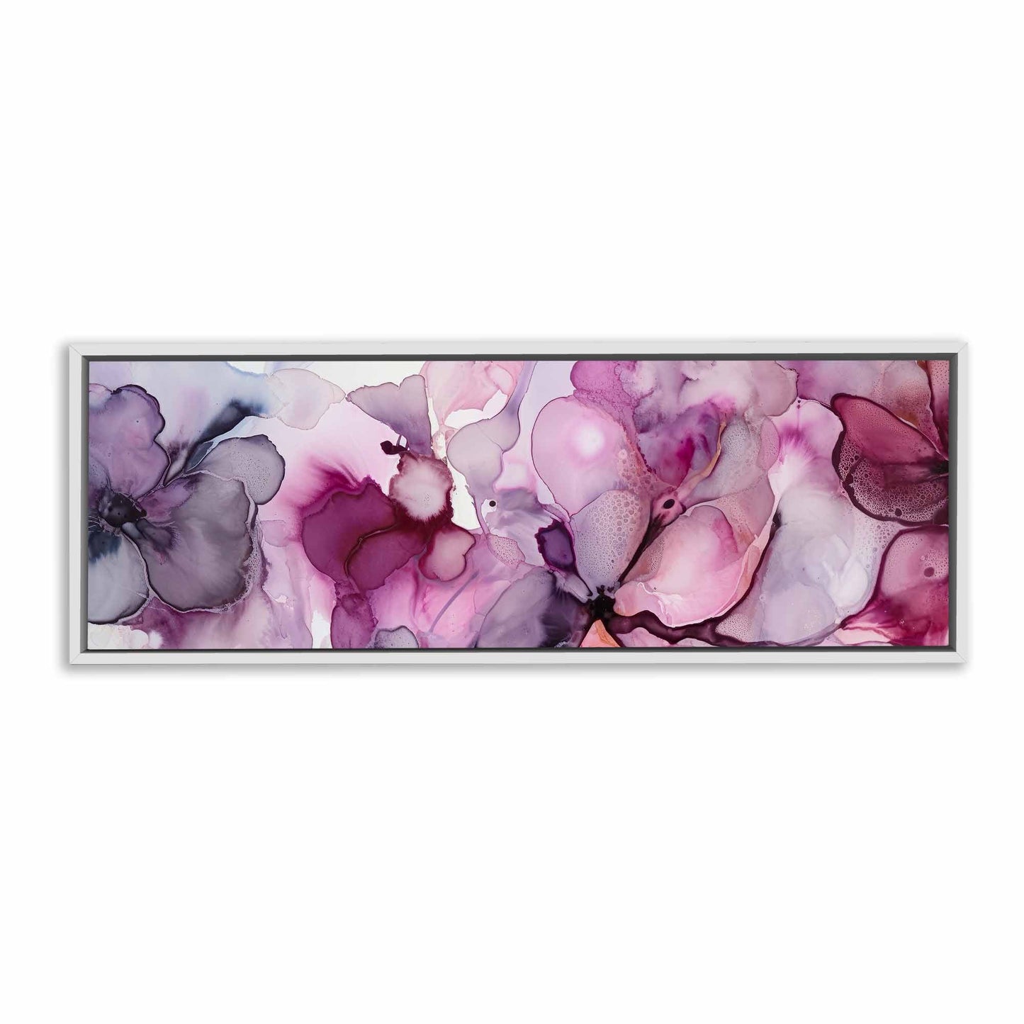 Wandbild Aquarell Magenta 183 cm x 61 cm