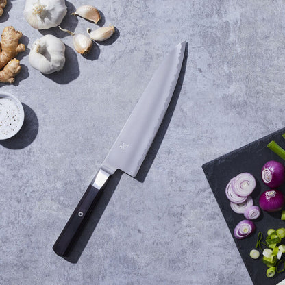 MIYABI 4000 FC Serie Gyutoh-Messer 20 cm – Schwarzer Griff