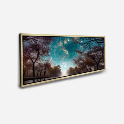 Natur-Wandkunst-Dem Licht entgegen-Großer Leinwanddruck