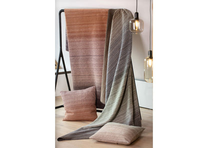 Gradient/herringbone cushion cover by David Fusseneger