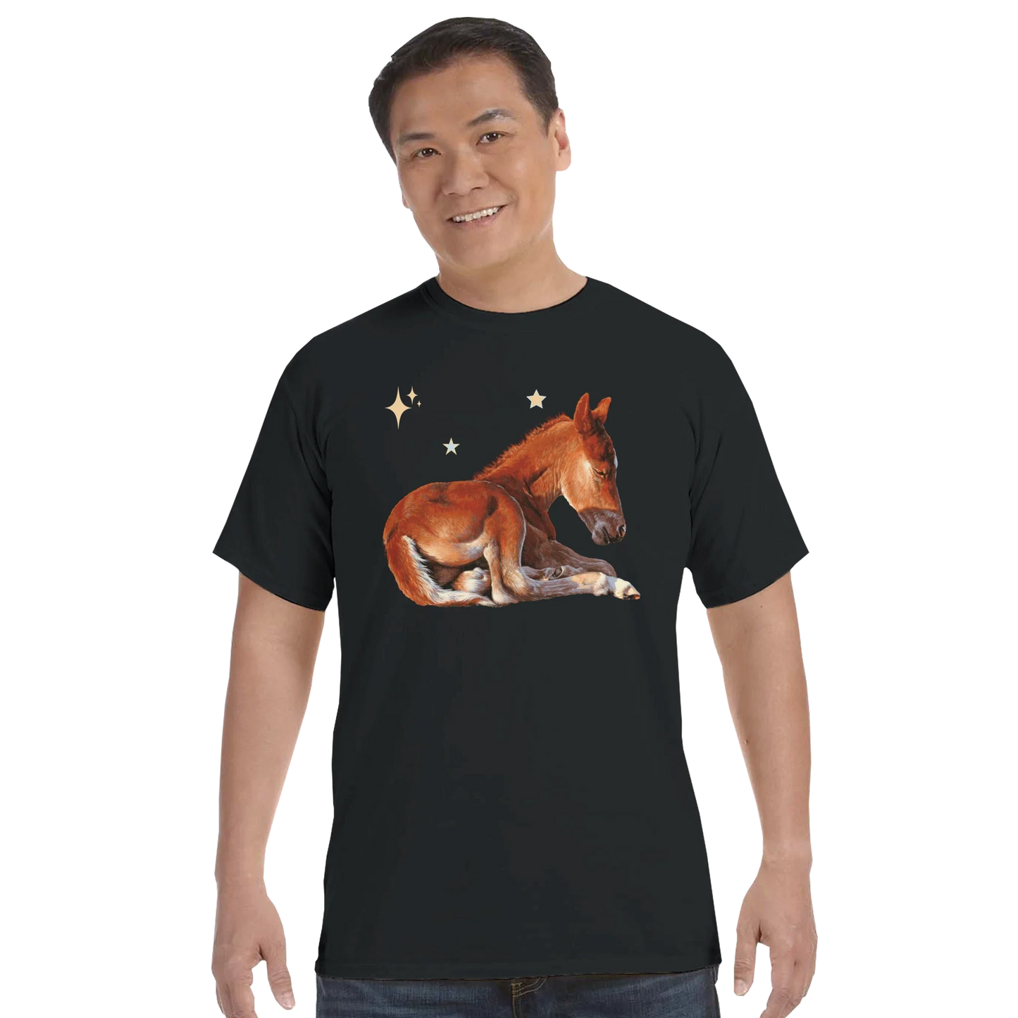 Schlaf-T-Shirt aus weicher Baumwolle – vielseitige Schlaf- und Freizeitkleidung