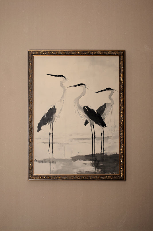 REFLET CÉLESTRE, CADRE VINTAGE BRONZE