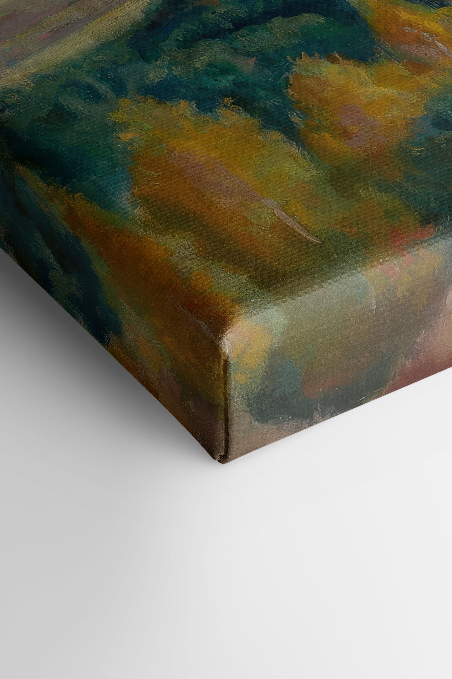 AMBER HILLS, Mischtechnik auf Leinwand