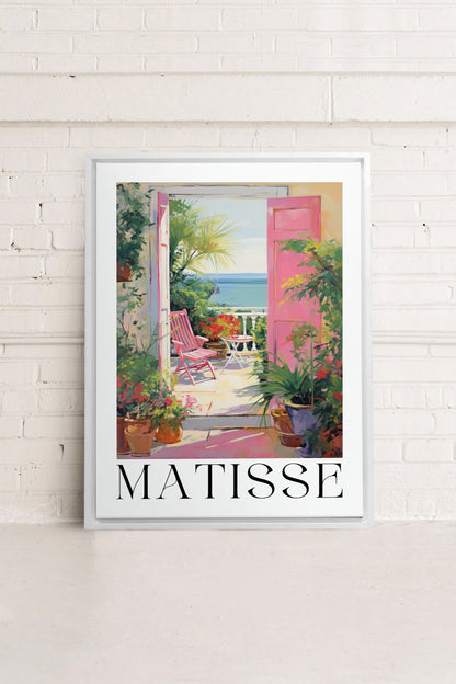 MATISSE, Oeuvre sur toile étirée