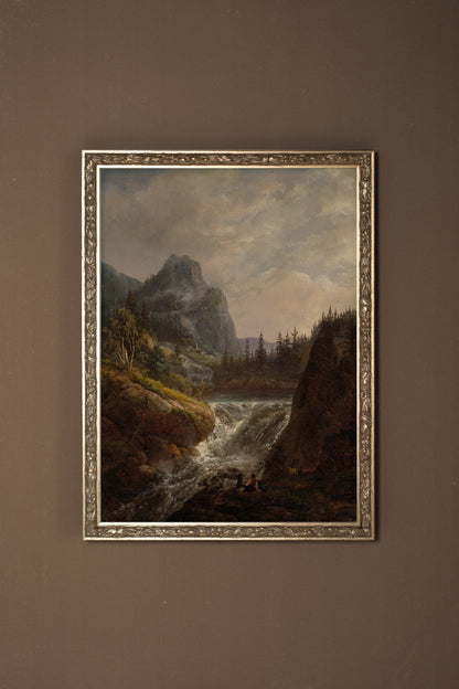 LES RIVES DU TEMPS, Vintage-Rahmen Silber