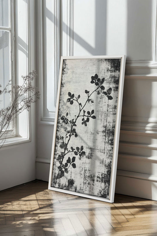 SUBTLE NATURE, Oeuvre sur toile étirée