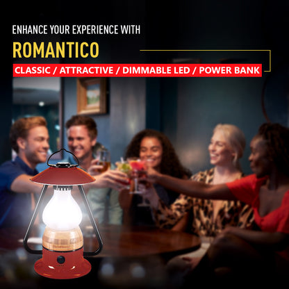 TRU De-LIGHT ROMANTICO LED All-in-One Lampe, wiederaufladbar, Bluetooth-Musiklautsprecher – FEUERROT / GELB / AQUABLAU / GRÜN / SCHWARZ