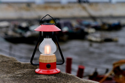 TRU De-LIGHT ROMANTICO LED All-in-One Lampe, wiederaufladbar, Bluetooth-Musiklautsprecher – FEUERROT / GELB / AQUABLAU / GRÜN / SCHWARZ