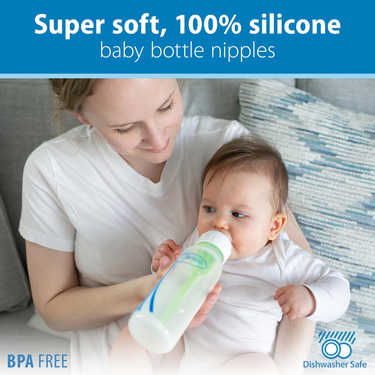 Dr. Brown's Natural Flow Anti-Colic Options+ Narrow Baby Bottle, 8 Ounce 250 ml 4 pack 🍁 All In One Marketplace Canada