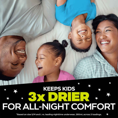 Ninjamas Pampers Nighttime Bedwetting Underwear Boys Size L (29-43+ kg) 34 Count (Packaging & Prints May Vary) 🍁 All In One Marketplace Canada