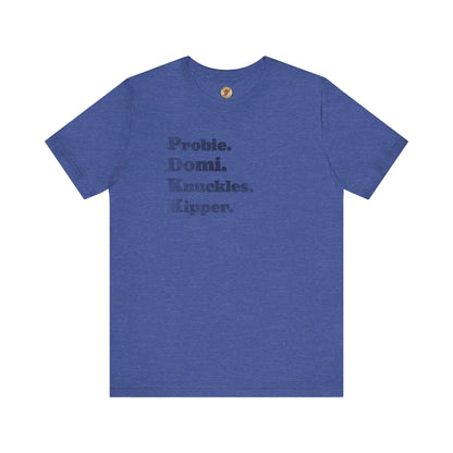 Probie Domi Knuckles Kipper T-Shirt - NHL Hockey Fighters - Maple Stick Hockey Co. - True Fan