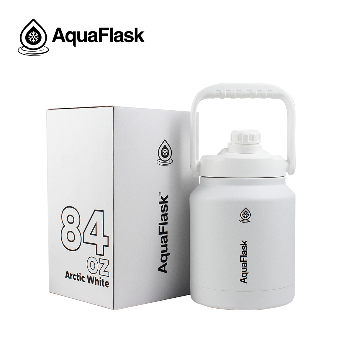 AquaFlask Original vakuumisolierte Wasserflaschen 2484 ml (84oz)