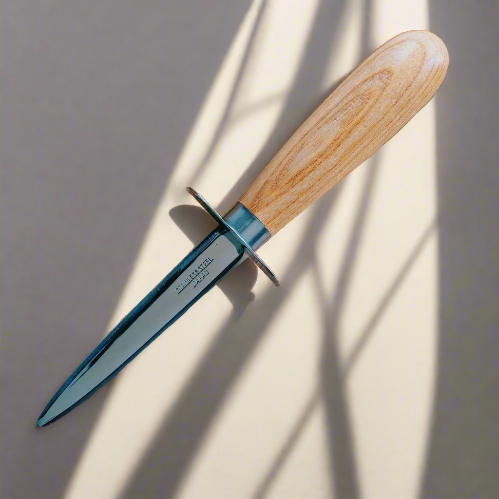 Ginza Steel | Austernmesser Edelstahl Holzgriff 205mm