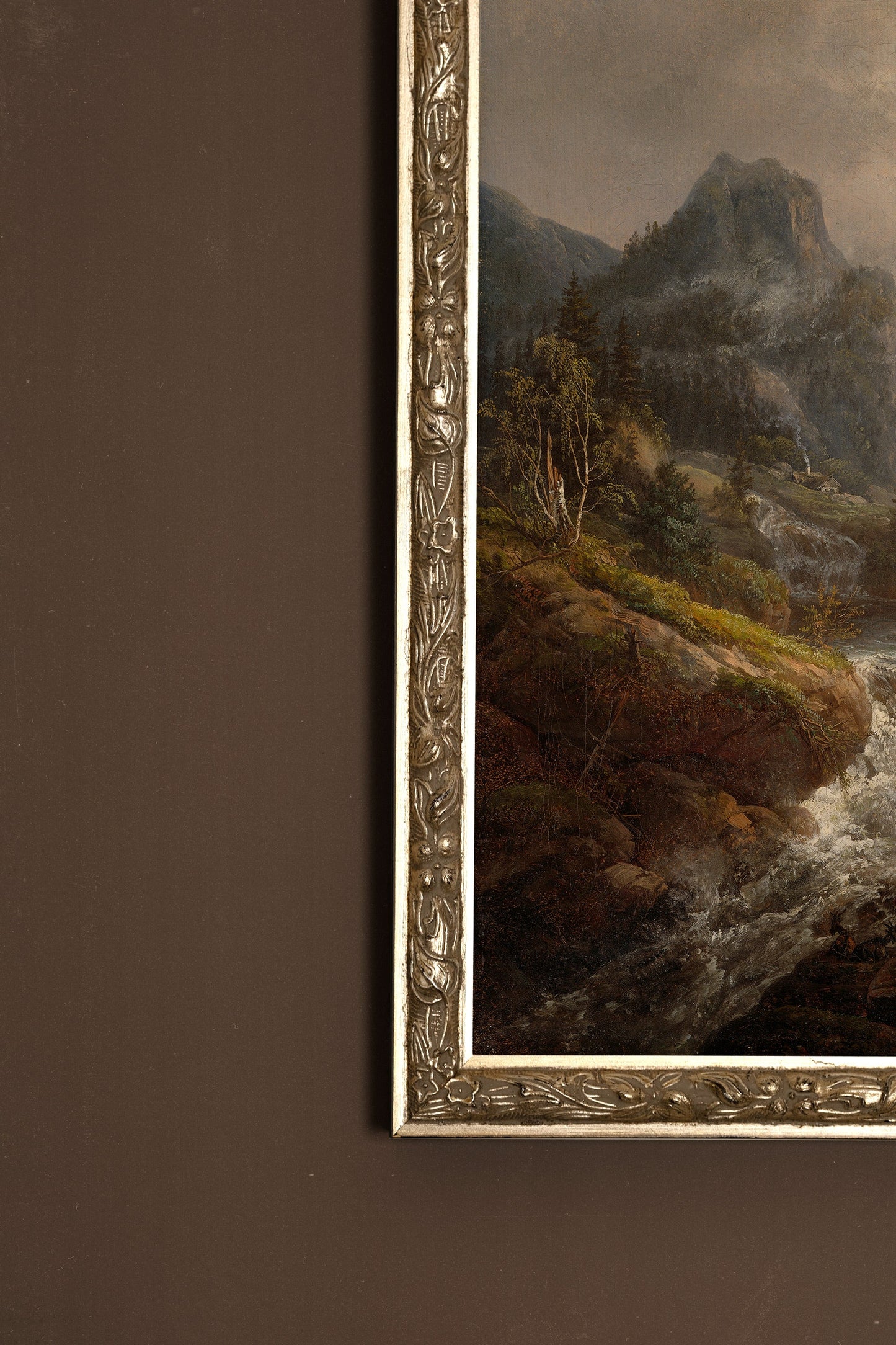 LES RIVES DU TEMPS, Vintage-Rahmen Silber
