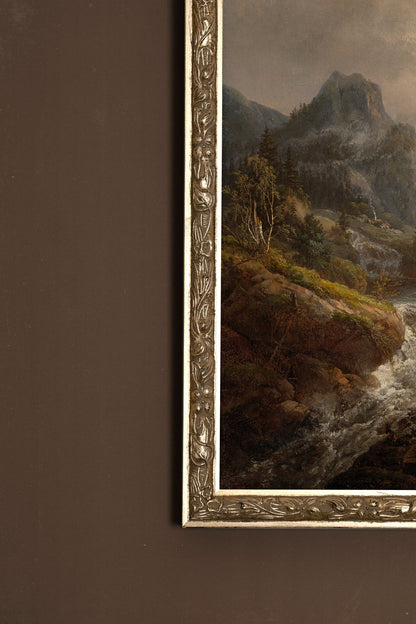 LES RIVES DU TEMPS, Vintage-Rahmen Silber