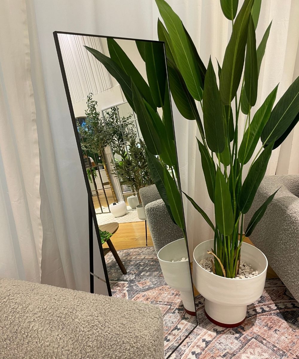 Perla – Pflanzgefäß „White Bamboo Mid-Century Mushroom“