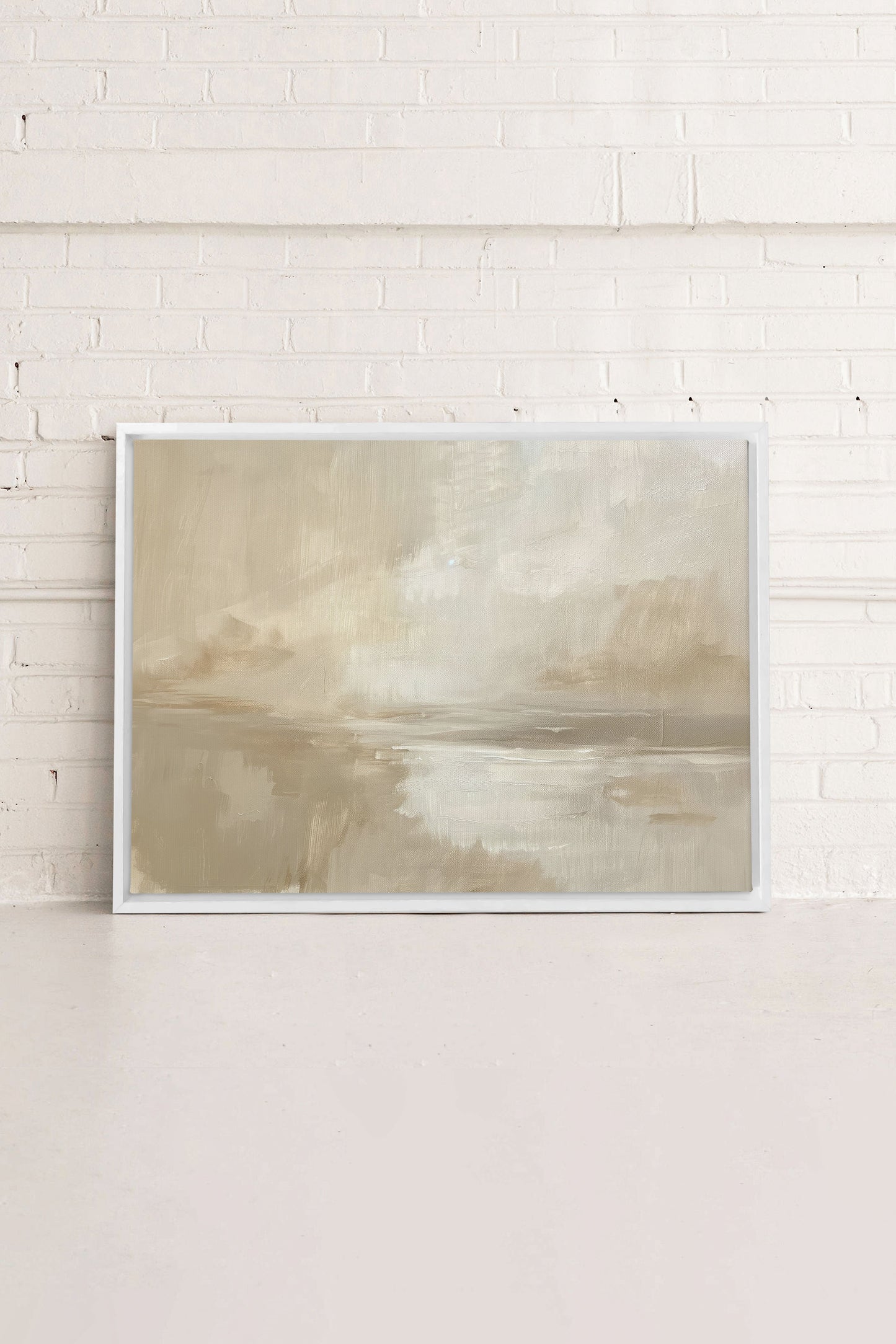 FRIEDLICHE STROKES, Werk auf gespannter Leinwand