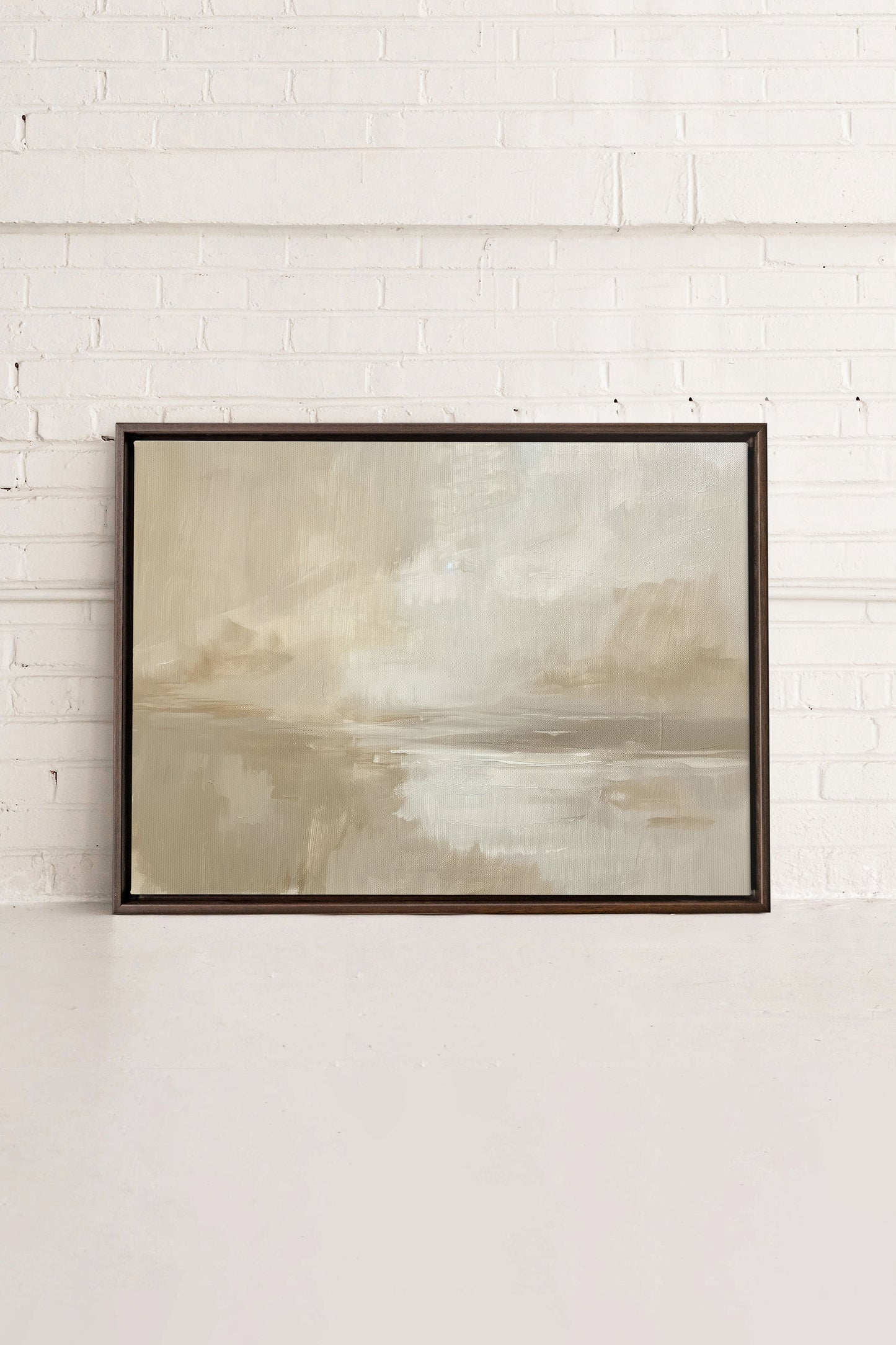 FRIEDLICHE STROKES, Werk auf gespannter Leinwand