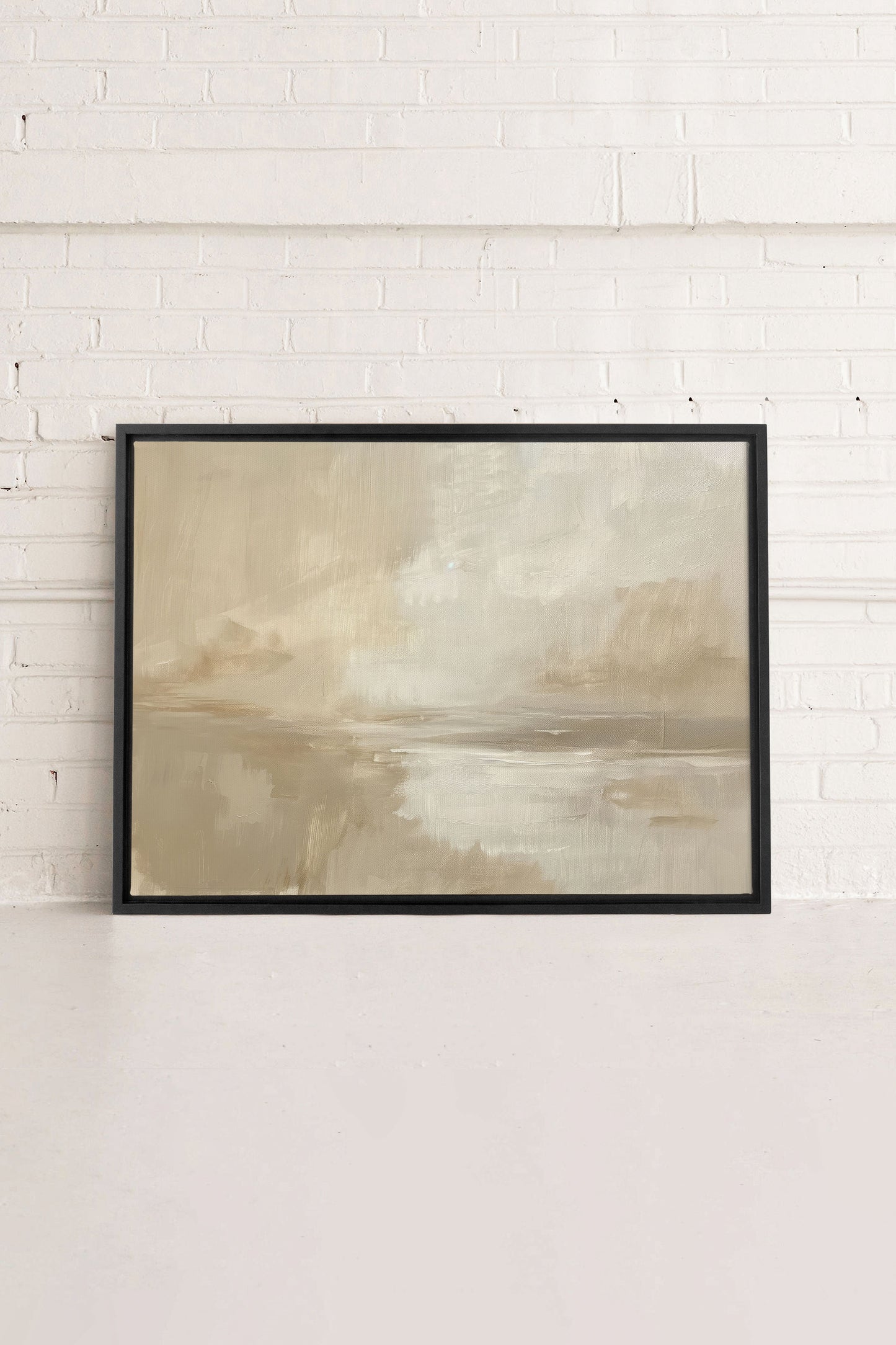 FRIEDLICHE STROKES, Werk auf gespannter Leinwand