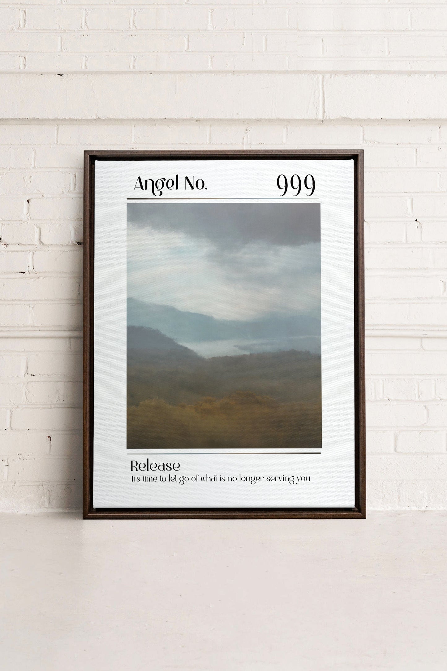 Release, Oeuvre sur toile étirée