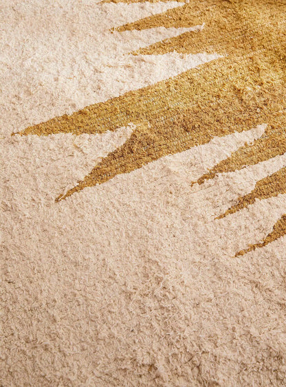 Handgefertigter Apache-Teppich aus Bio-Baumwolle
