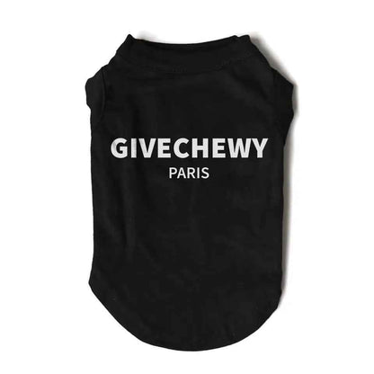 Givechewy Dog Tee – Luxury Streetwear T-Shirt for Dogs