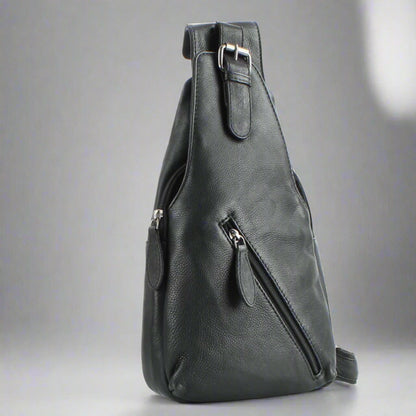 Premium Leather Sling Bag | Backpack | Crossbody Messenger Bag